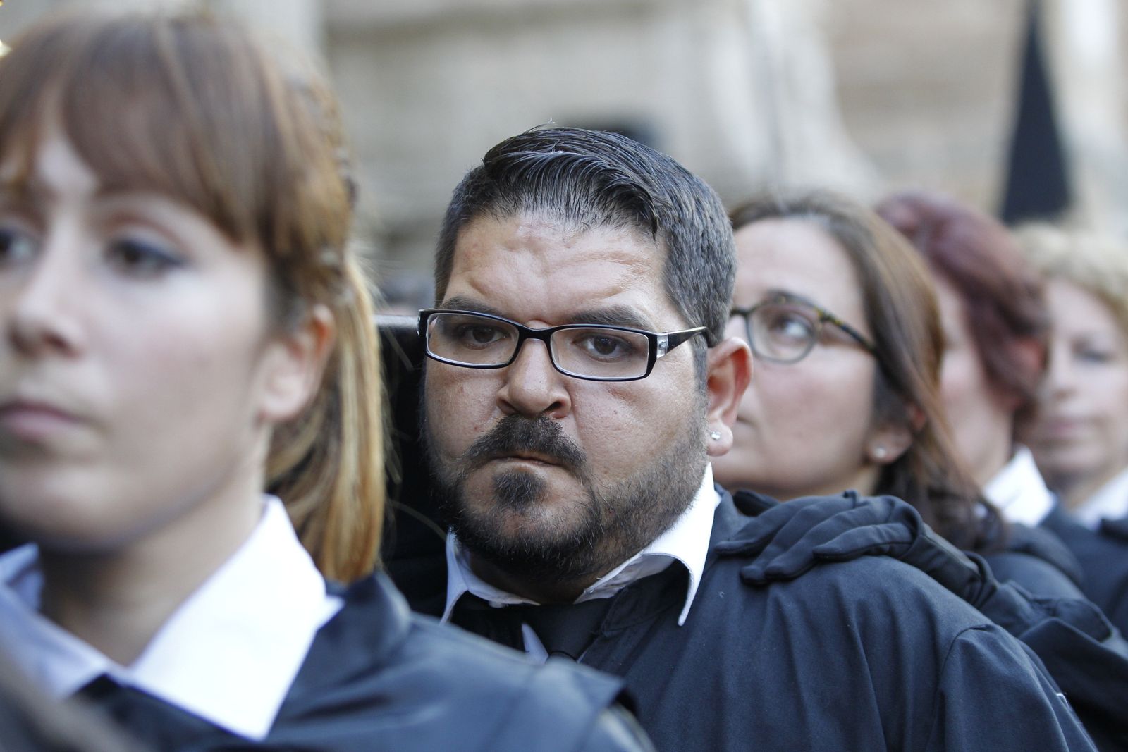 Imágenes de la Procesión del Entierro, Viernes Santo. Semana Santa Almería 2019