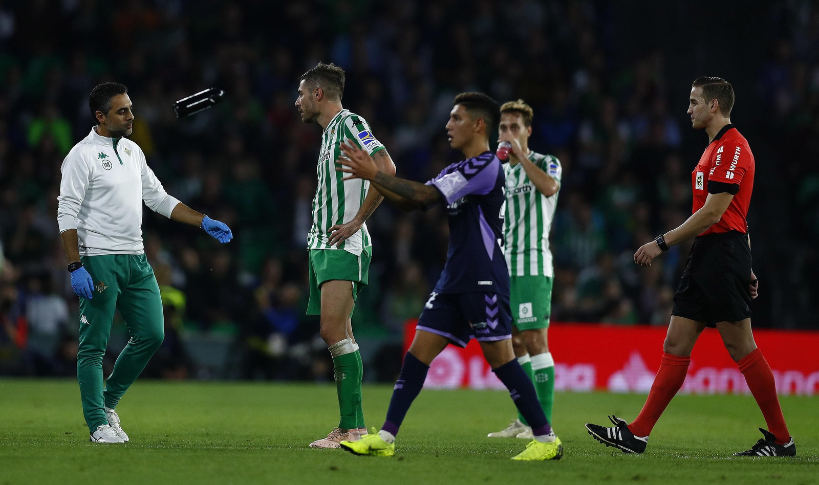 Las imágenes del Betis-Valladolid