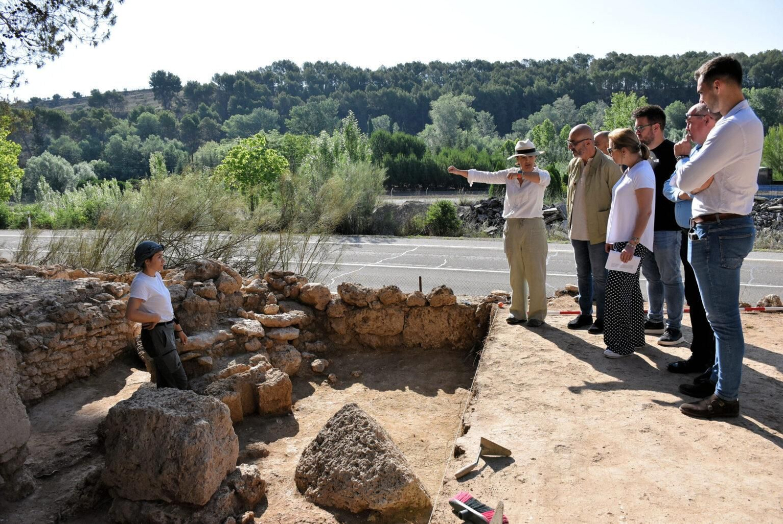 Yacimiento en el Cortijo del Canal.