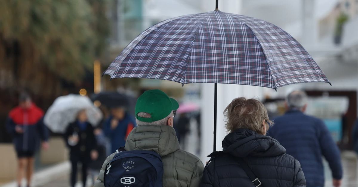 Suspendidas las clases presenciales en tres municipios de Málaga por la borrasca ‘Oriana’