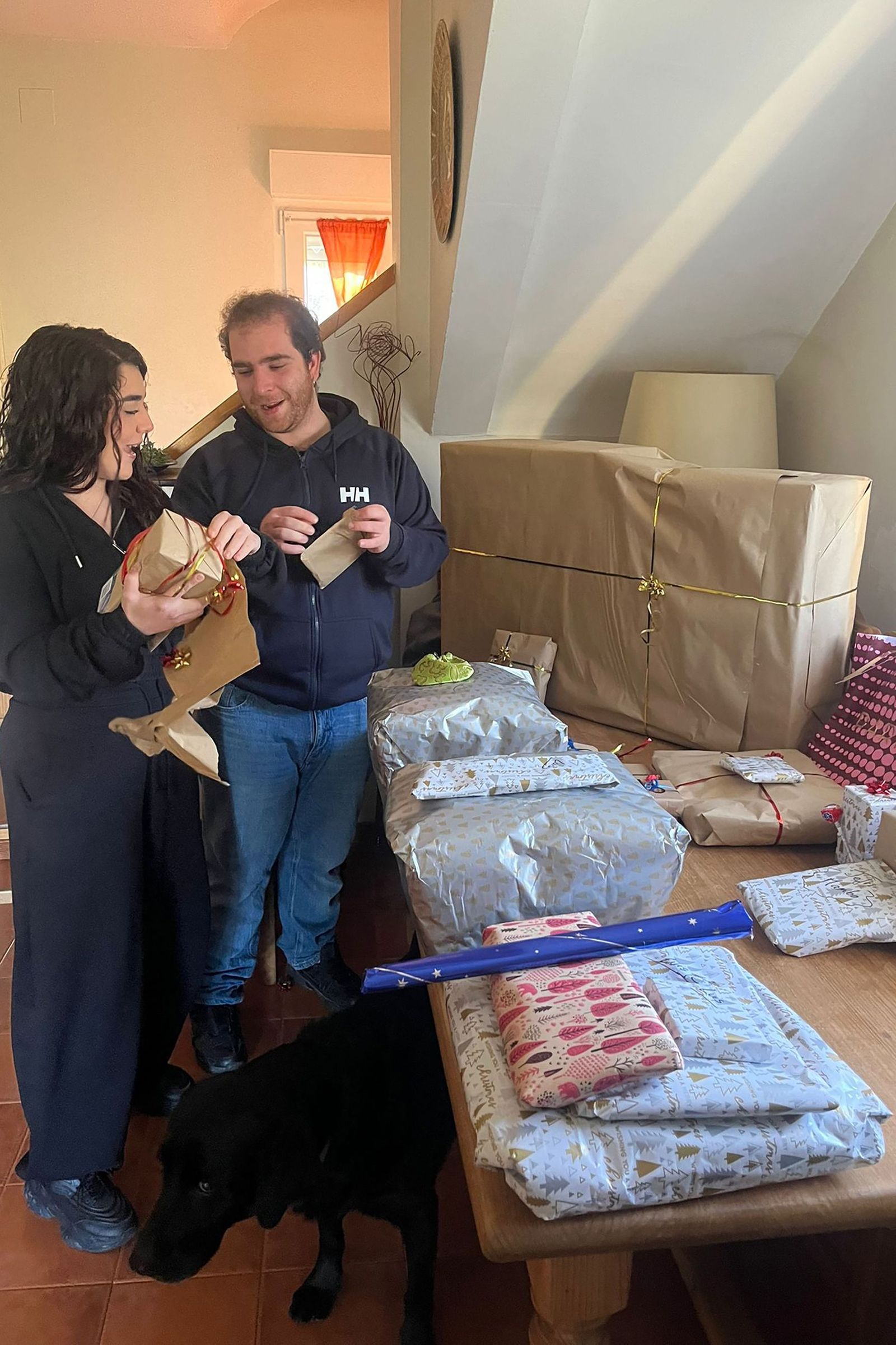 Las fotos de los juegos en la calle y ambiente en el día de Reyes