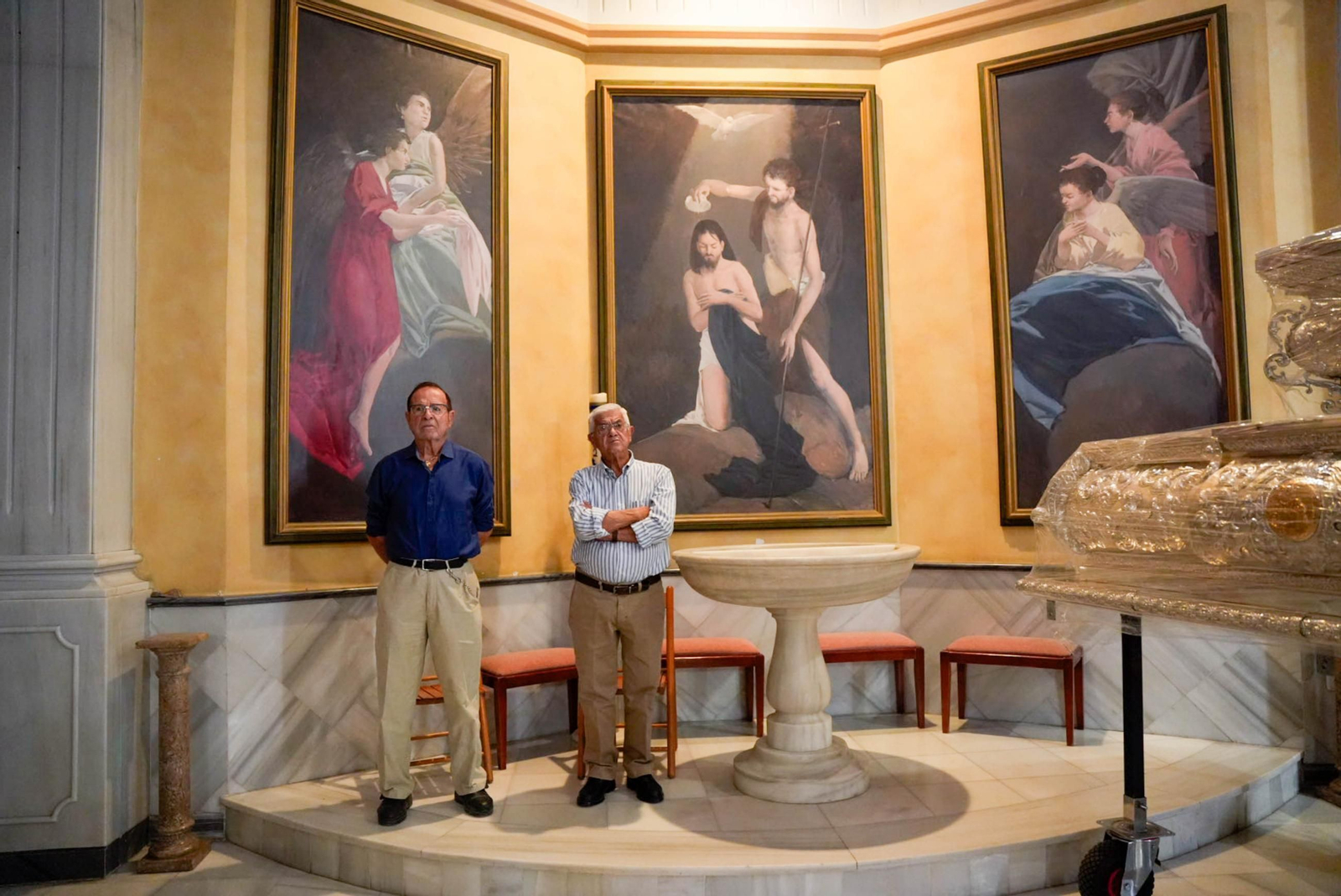 Las imágenes del la misa en Macael ofrecida por los niños y familias