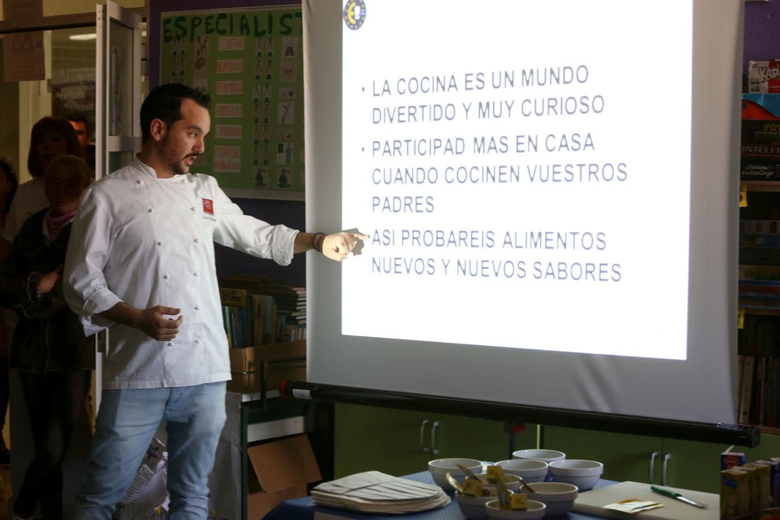 Los chefs infantiles en el hospital
