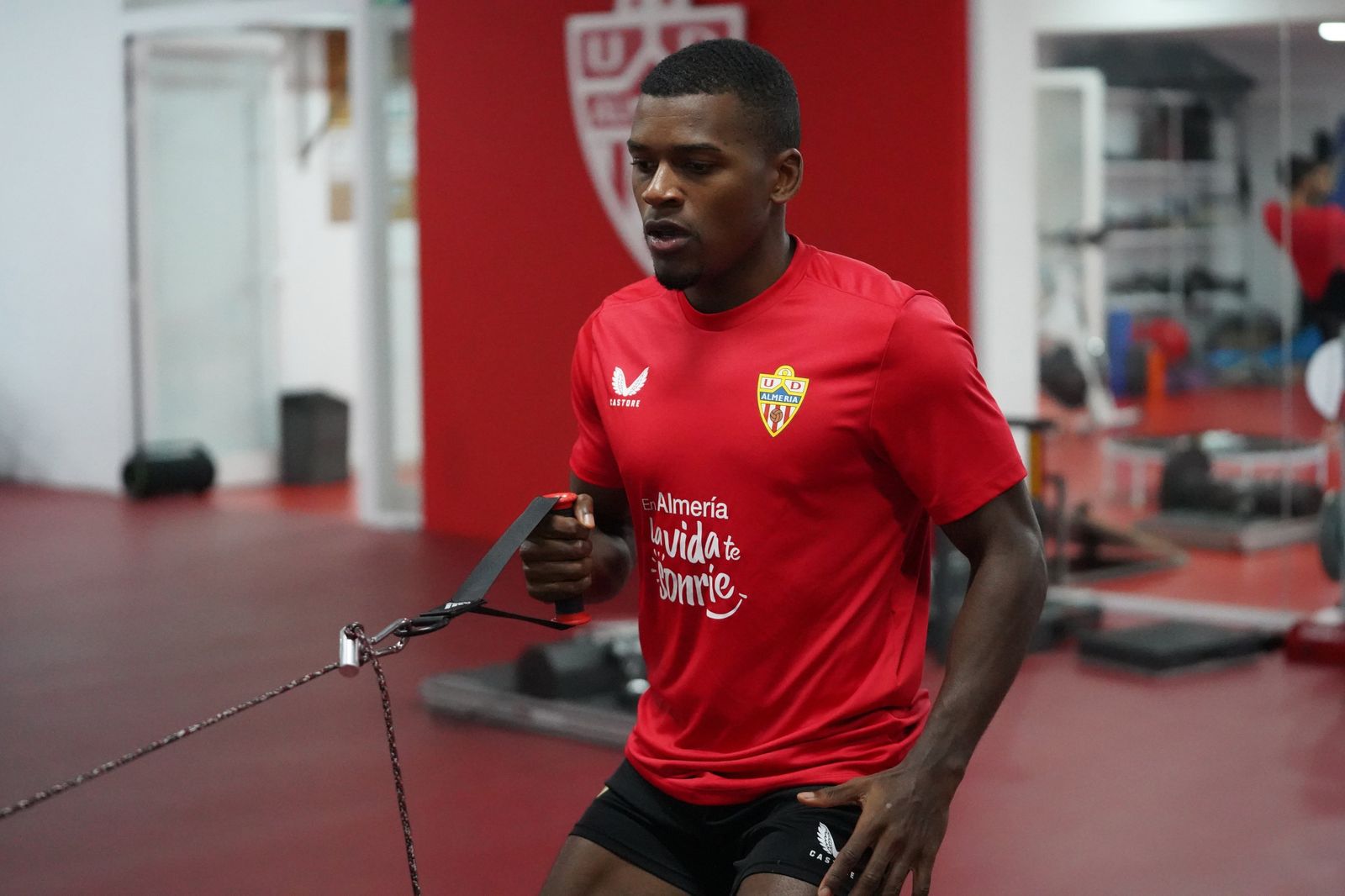 Akieme ha superado ya una lesión que lo tuvo mes y medio apartado del equipo