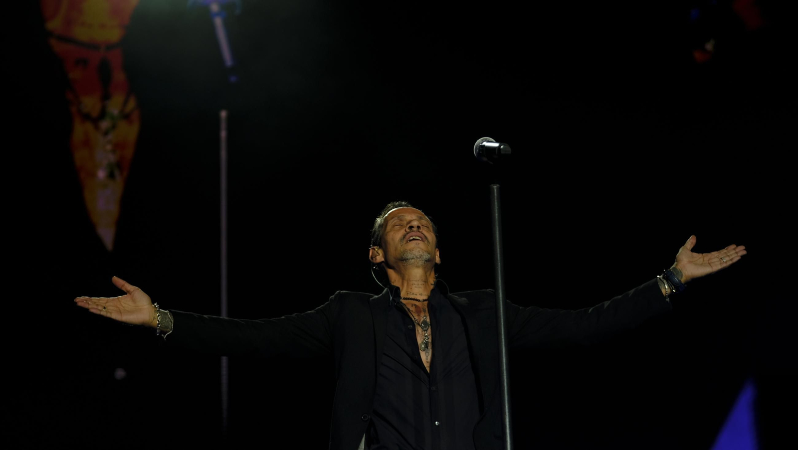 Concierto de Marc Anthony en Roquetas, en imágenes