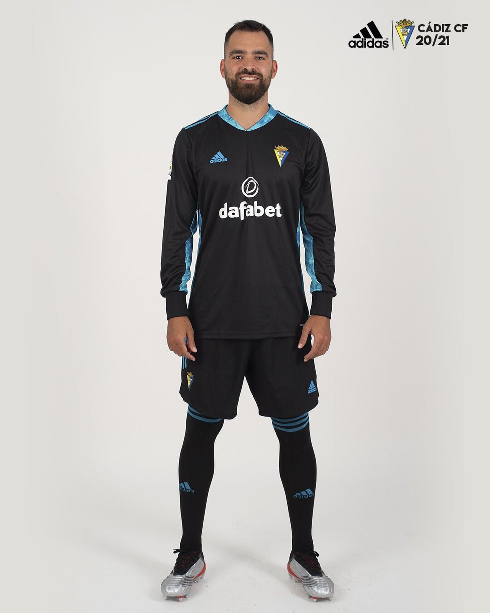 Equipación alternativa para los porteros.