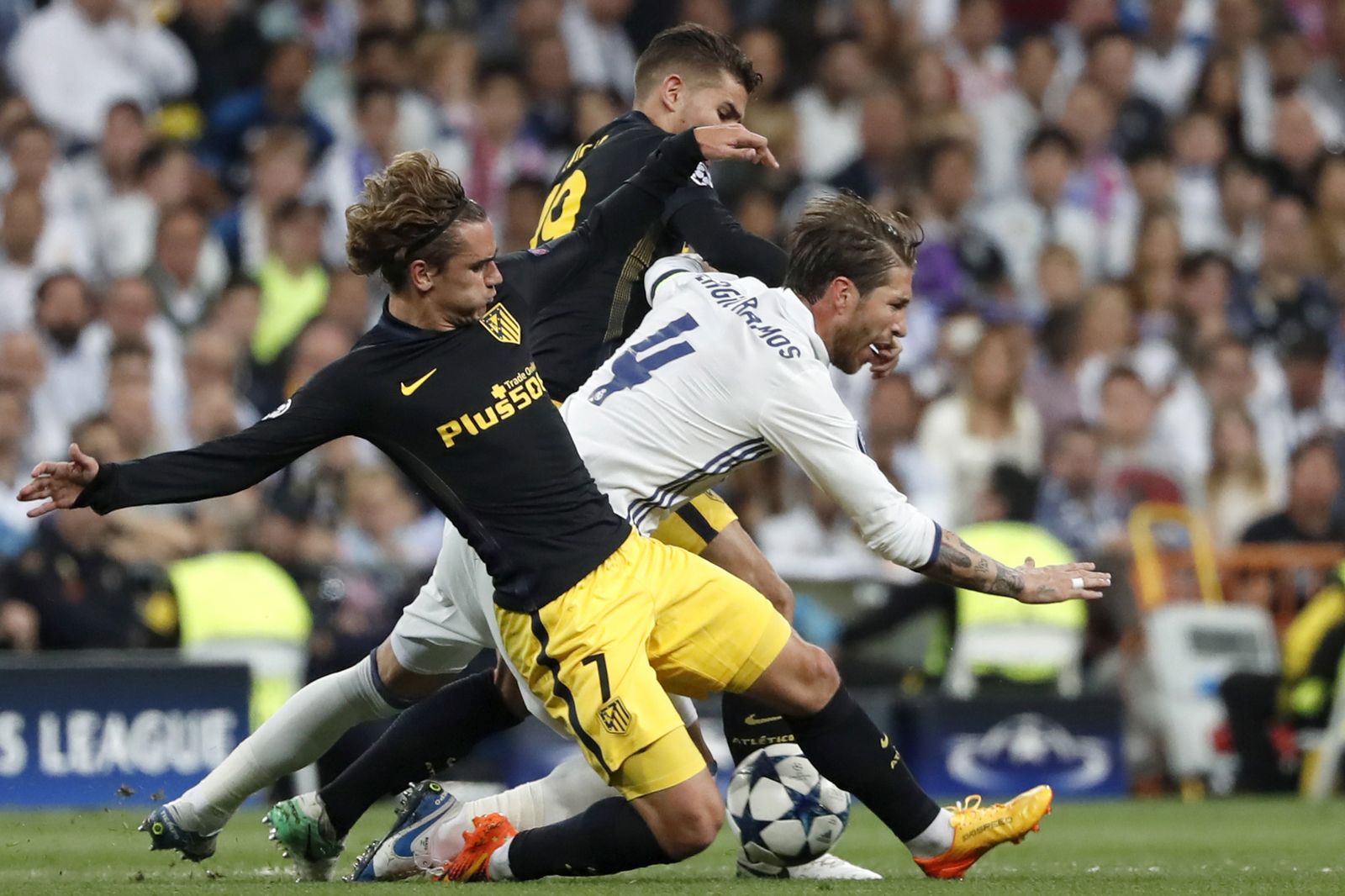 Las imágenes del Real Madrid-Atlético de Madrid