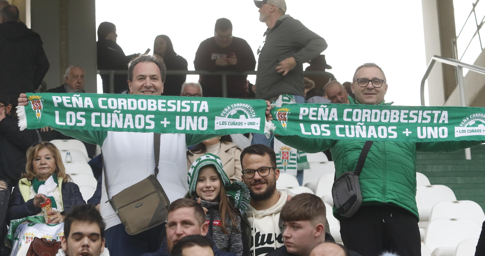 Seguidores del Córdoba CF en El Arcángel. Seguidores del Córdoba CF en El Arcángel.