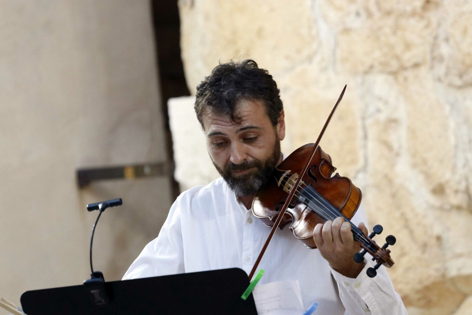 Fotogalería de Música Trobada en su concierto en el patio del Castillo de Vélez Blanco
