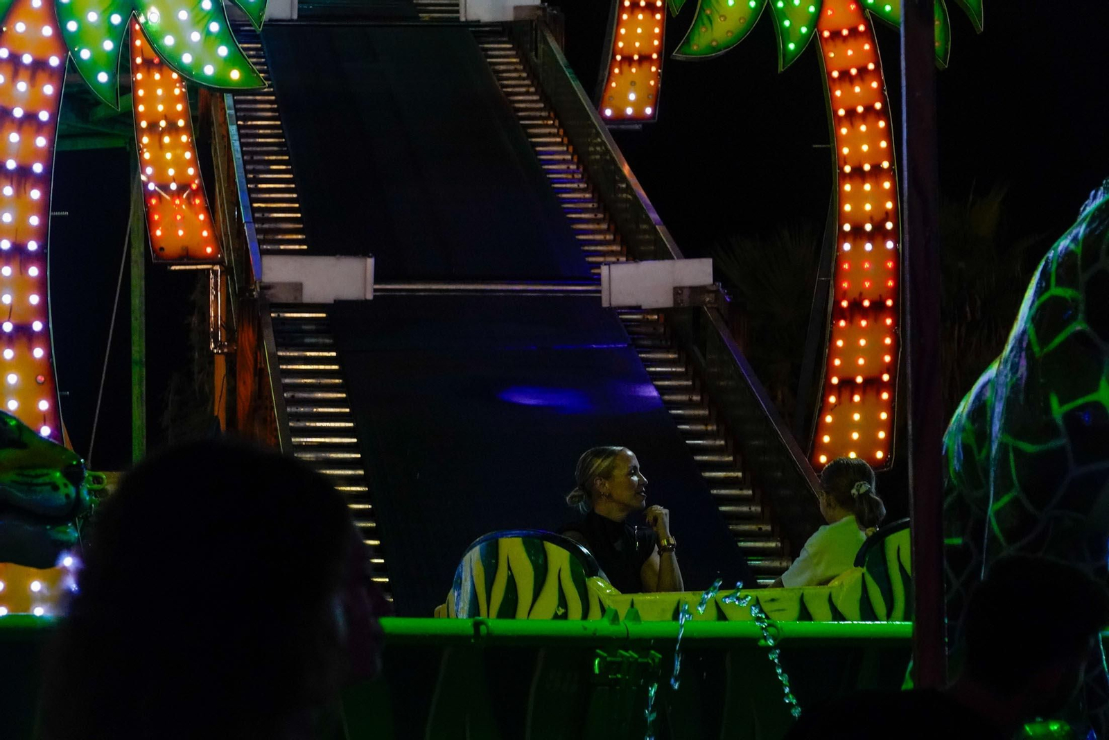 Imágenes del ambiente de Colombinas el día 3 de agosto