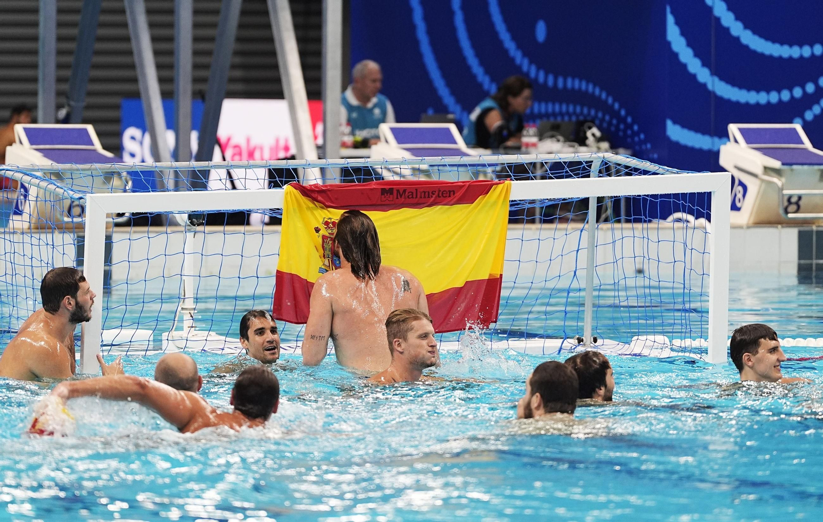 Las fotos del título mundial de España en waterpolo