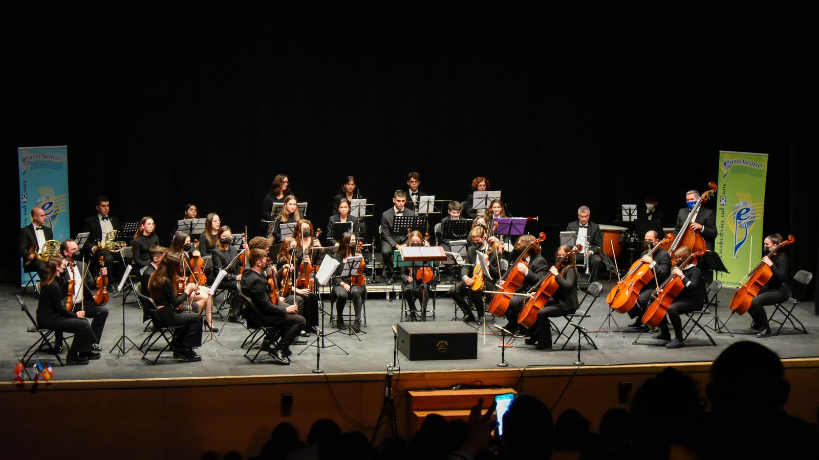 Las fotos del concierto de La Joven Orquesta Sinfónica de La Línea