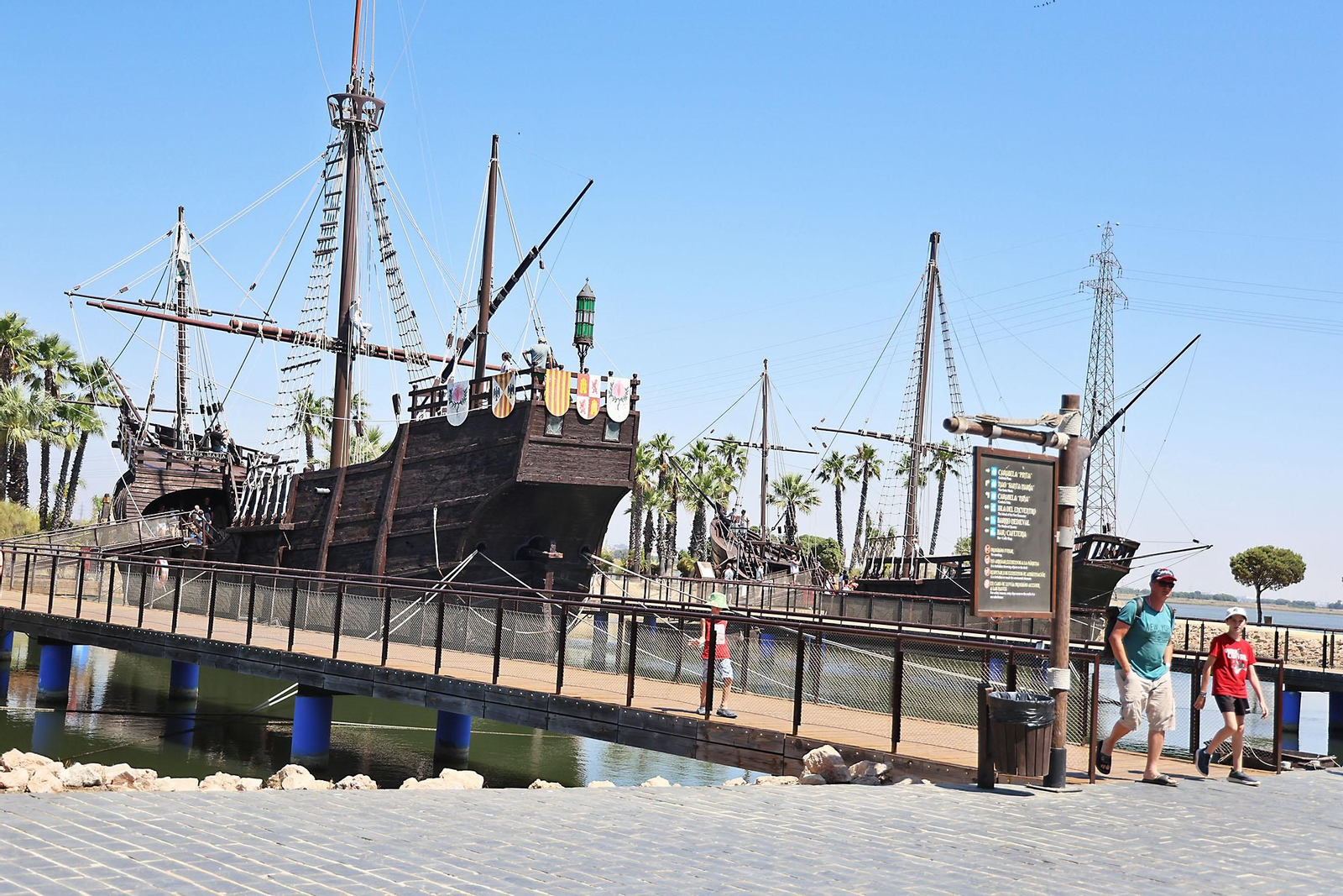 Muelle de las Carabelas, visita obligatoria para el Turismo en Huelva