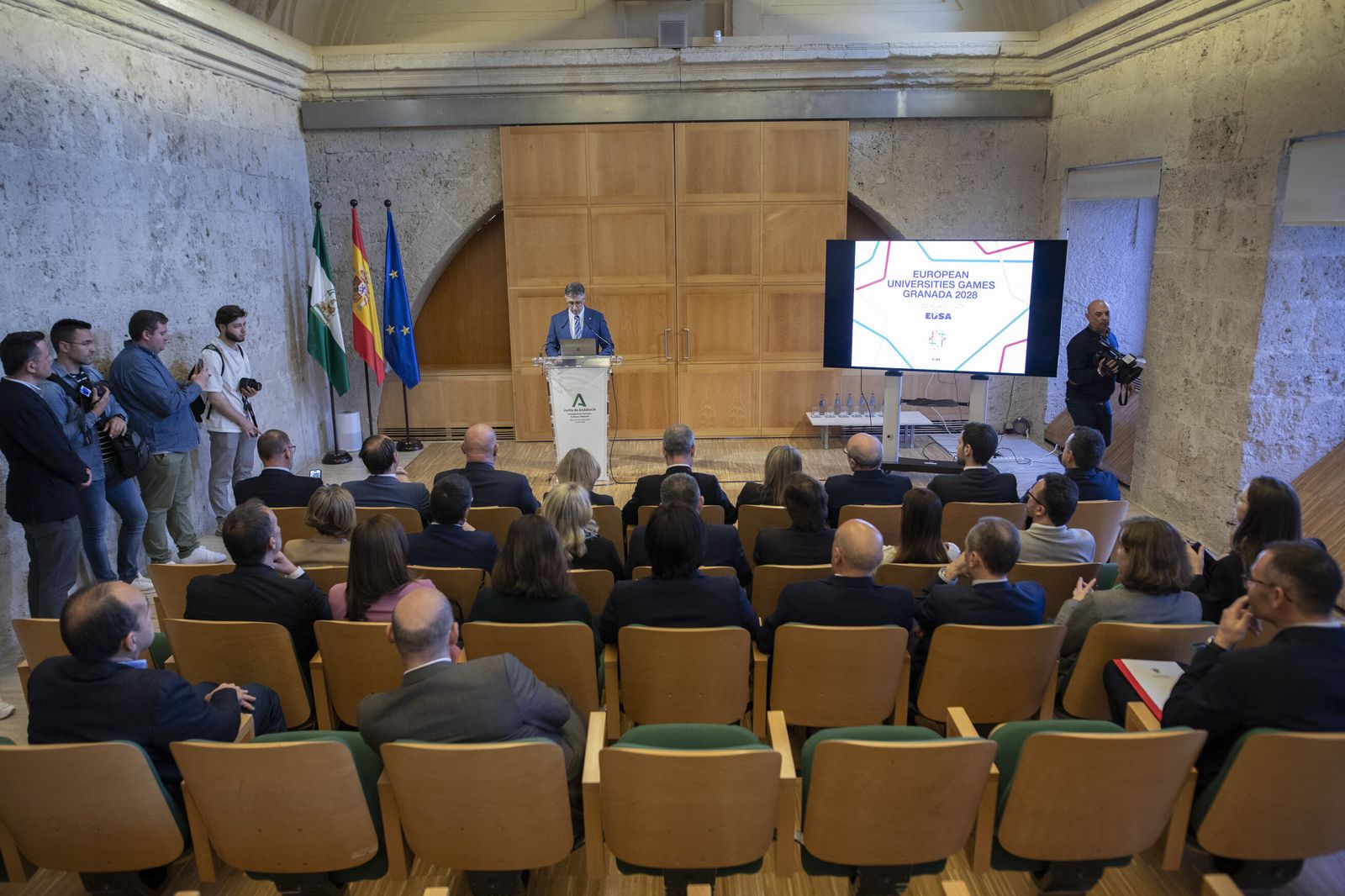 Así ha sido la visita del comité organizador de los Juegos Europeos Universitarios a Granada