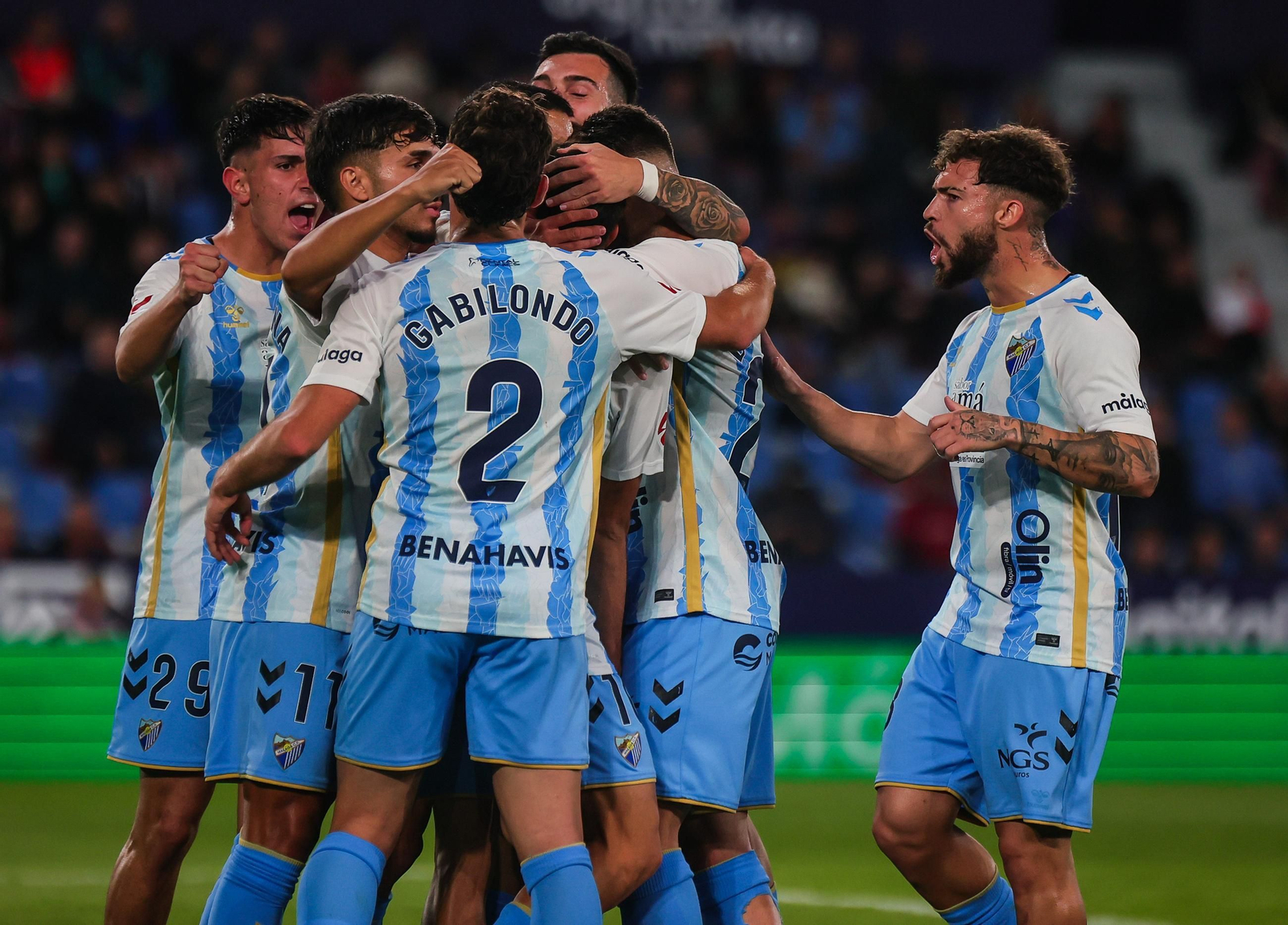 Las fotos del Levante-Málaga CF