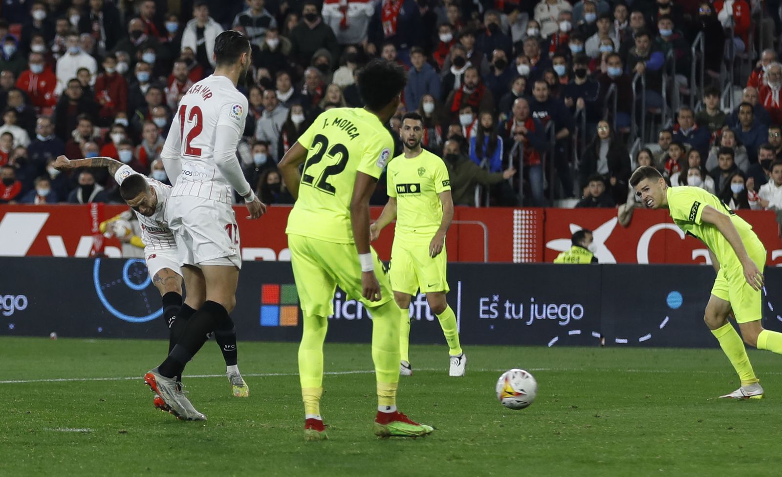 Las imágenes del Sevilla-Elche