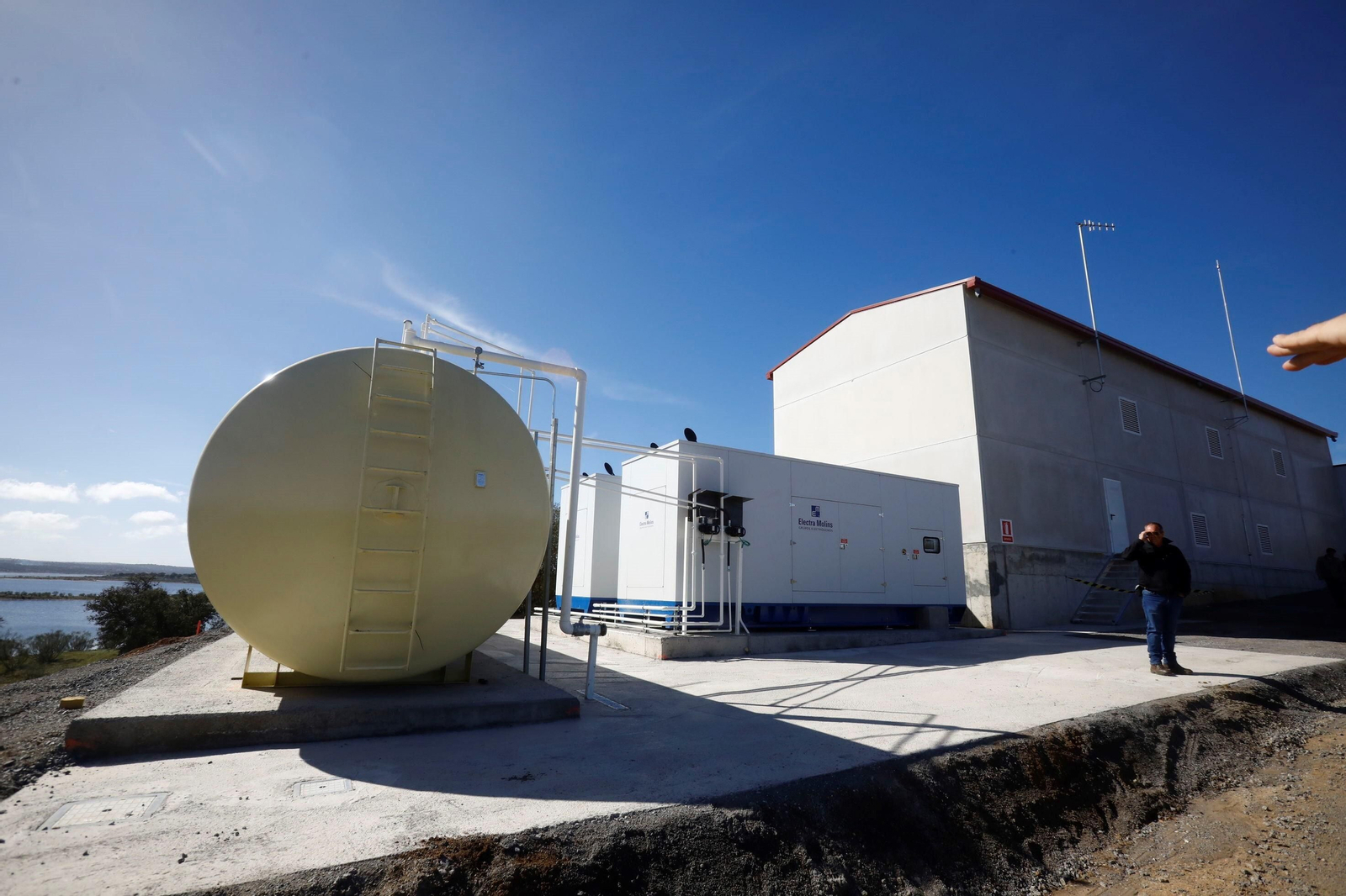 El inicio del trasvase de agua de La Colada a Sierra Boyera, en imágenes
