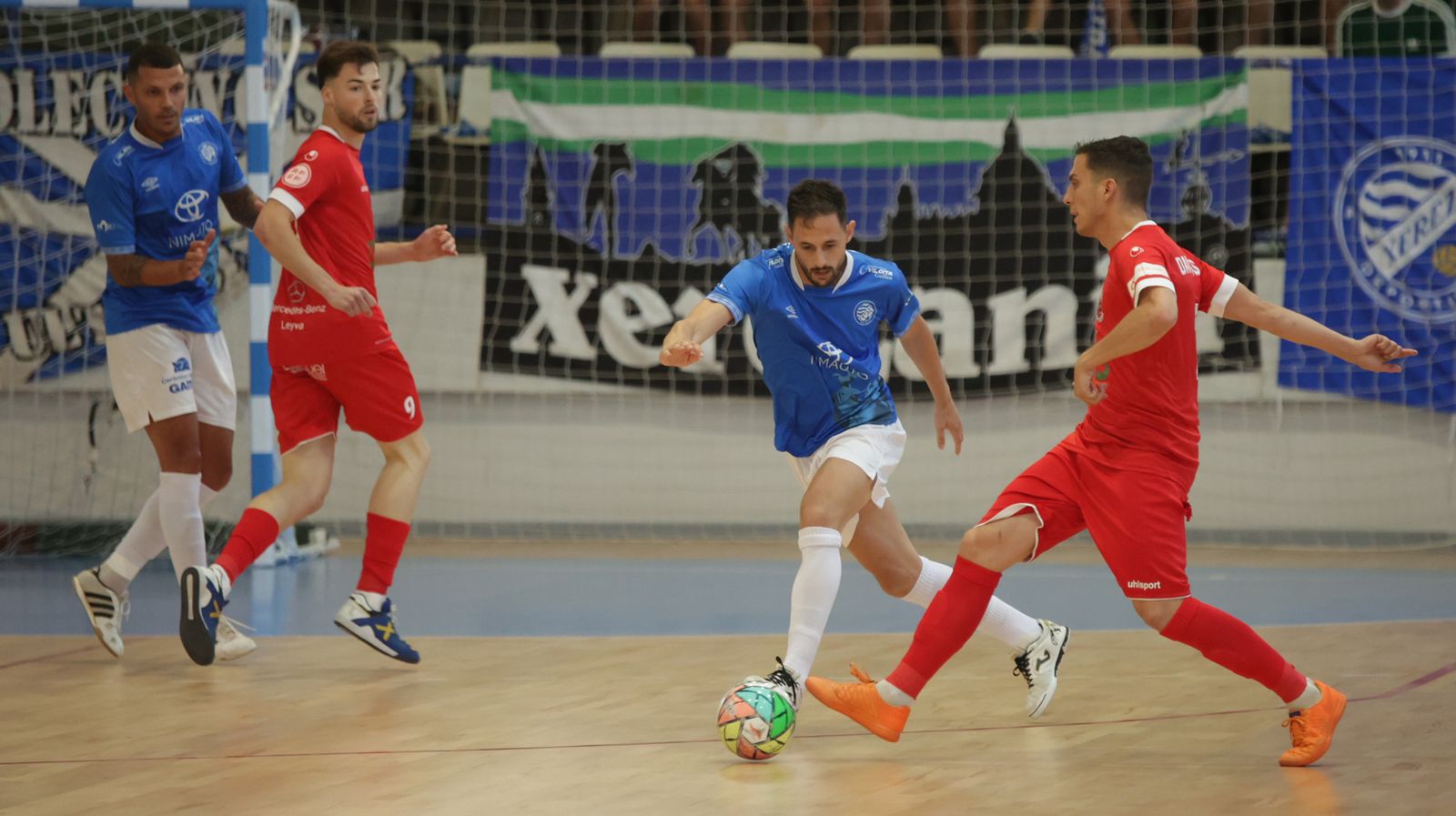 Imágenes del partido del Xerez Toyota Nimauto - Móstoles