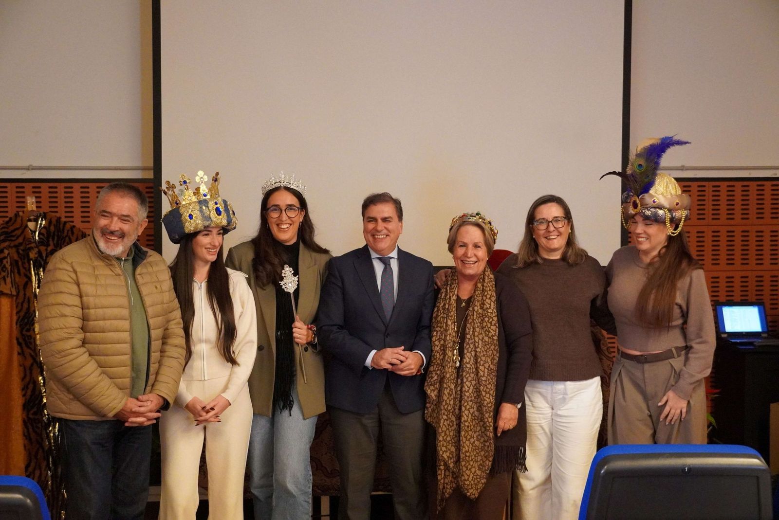 Las Reinas Magas y la Estrella de la Ilusión de la Cabalgata de Reyes Magos de Punta Umbría