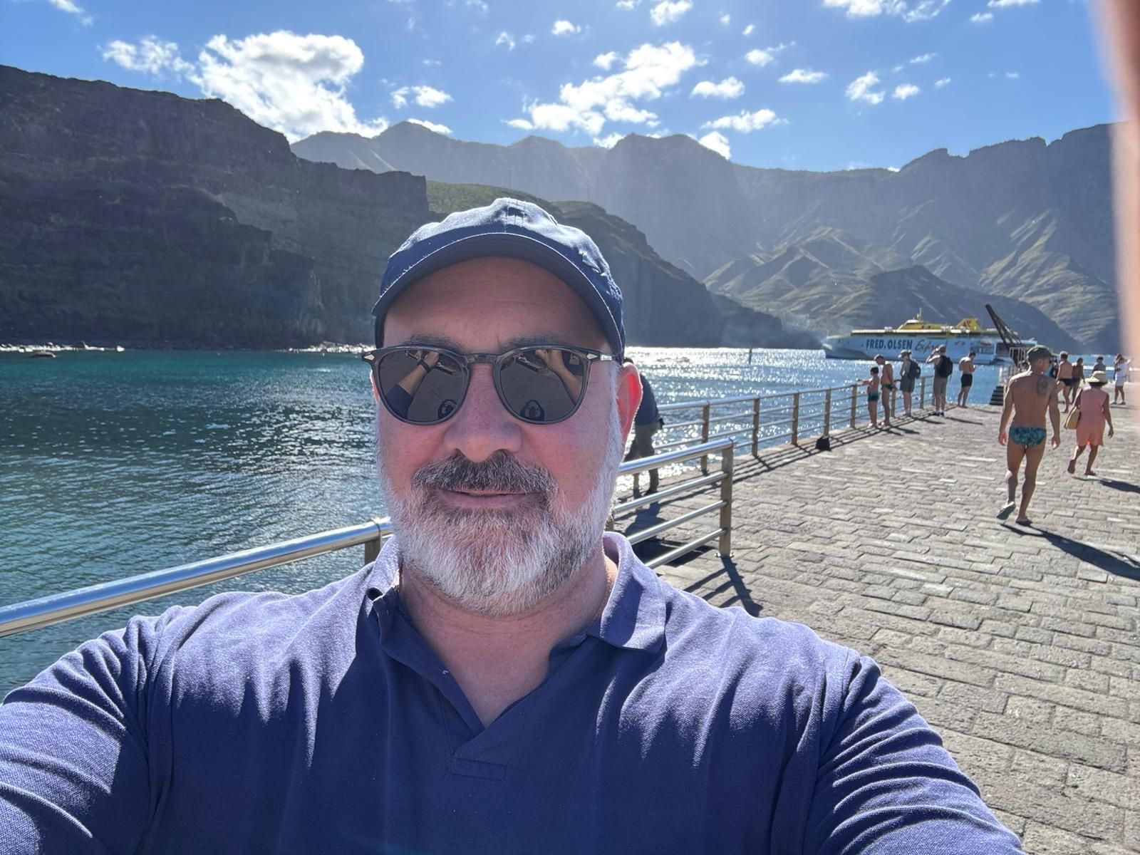 Juan José de Paiz, en Gran Canaria, las pasadas Navidades.