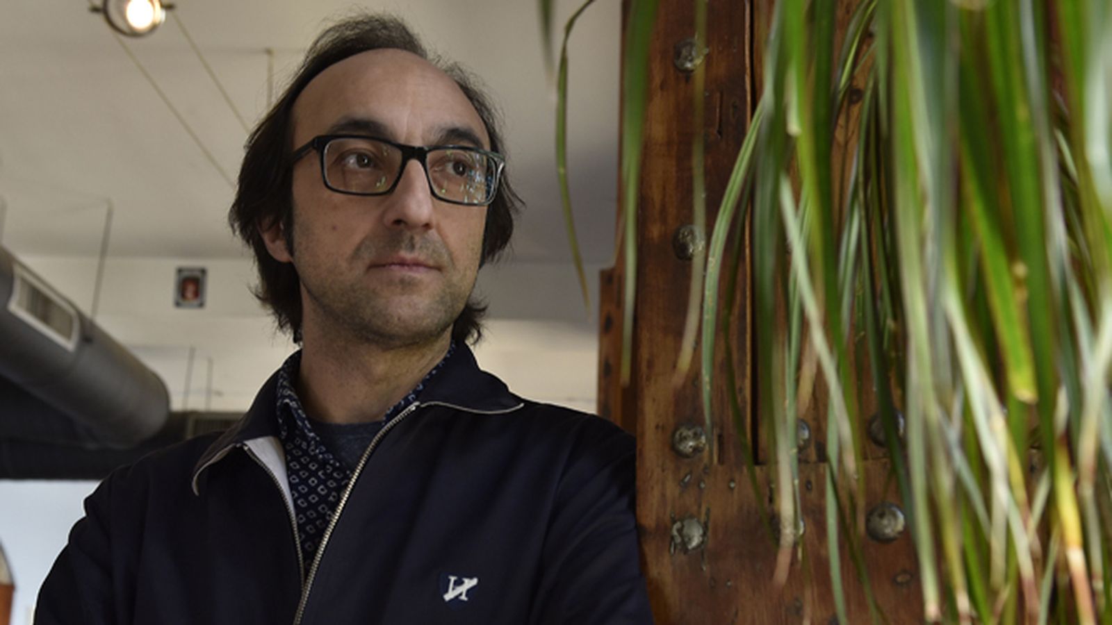 Agustín Fernández Mallo (La Coruña, 1967), fotografiado en su visita a Sevilla.