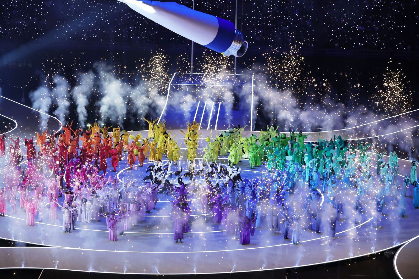 Las fotos de la inauguración de los Juegos Olímpicos de invierno de 2026