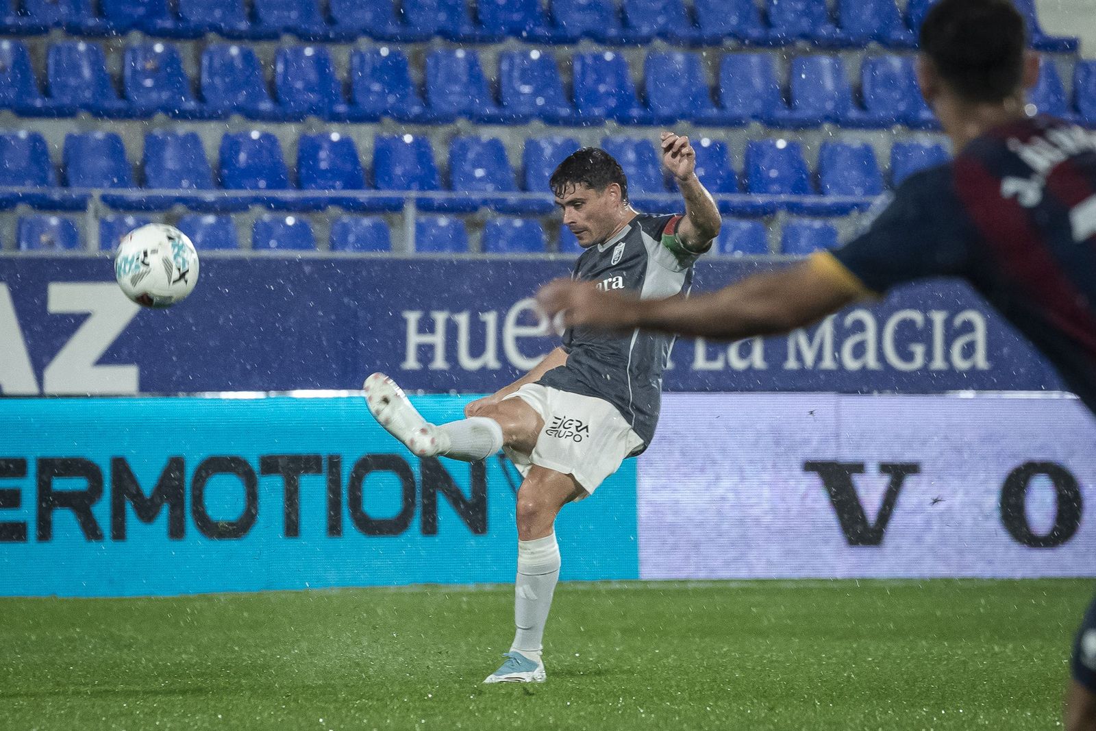 Sergio Ruiz, en uno de los partidos ganados por el Granada
