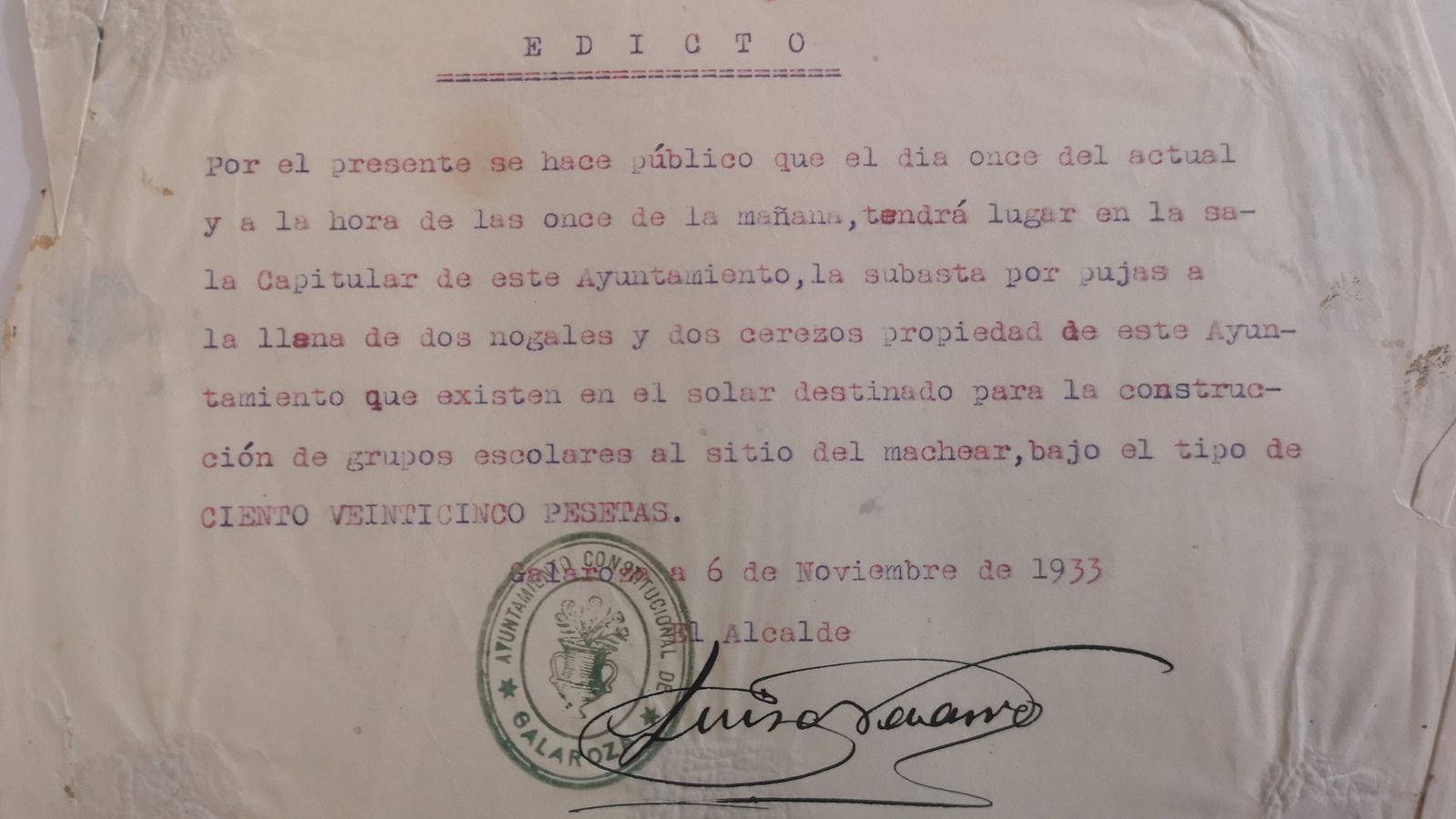 Antonio F. Tristancho recoge en un libro la historia de Galaroza en los años 30
