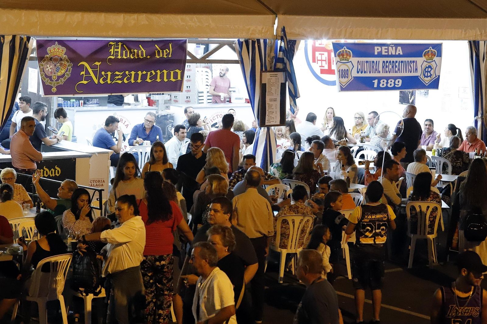 Fiestas de La Cinta 2022. Imágenes del gran ambiente en la primera noche