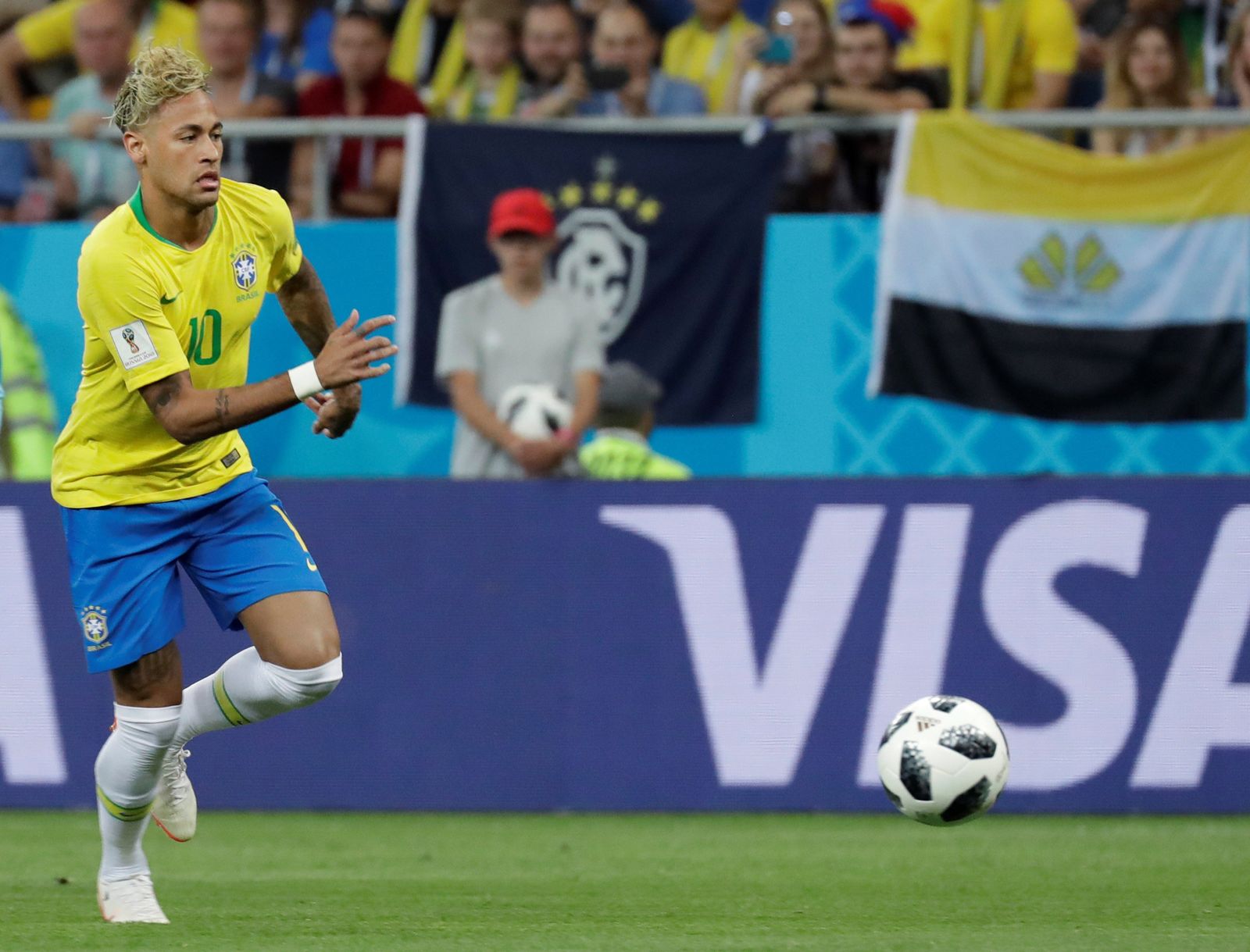 Las imágenes del Brasil-Suiza