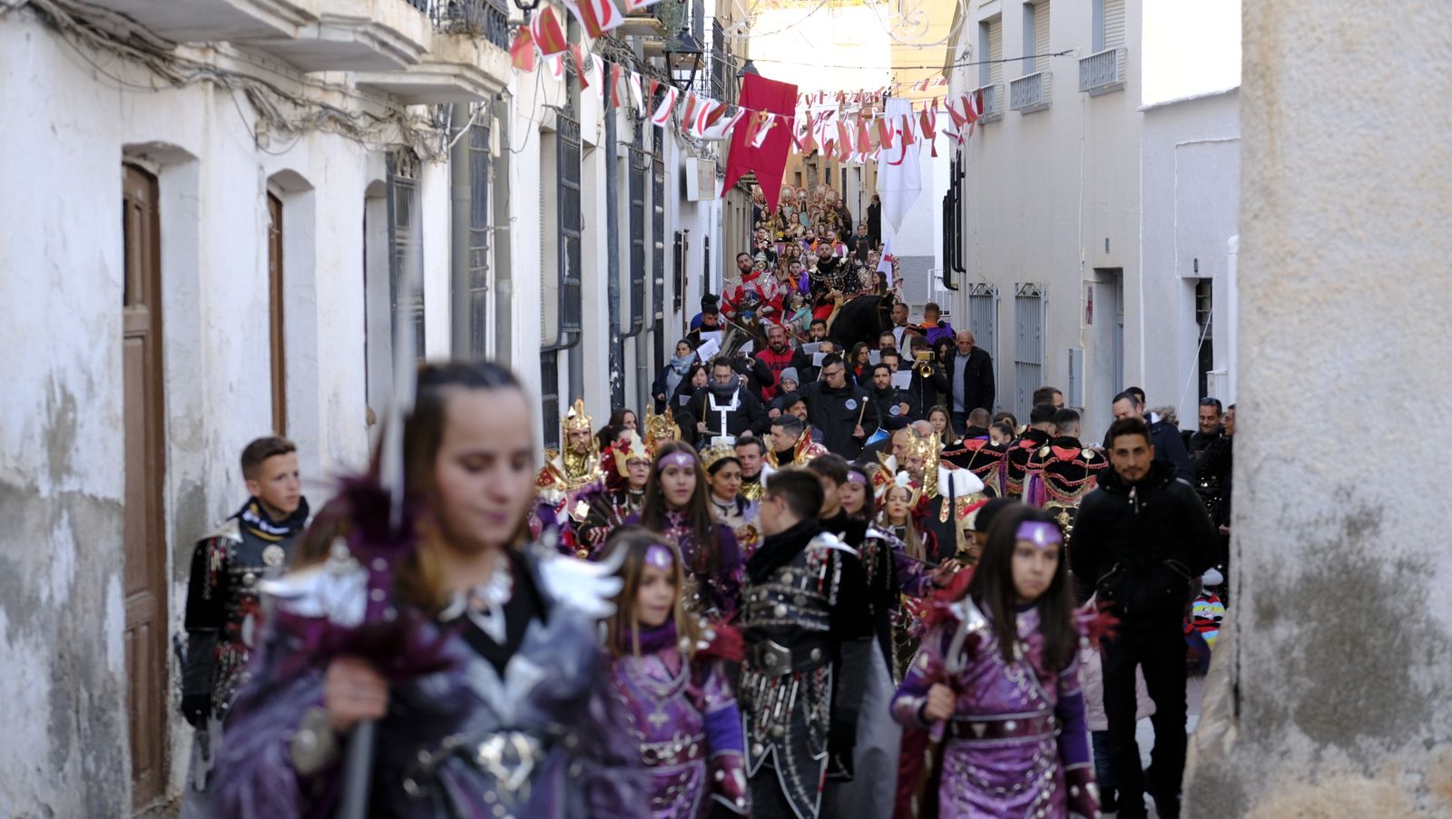Gérgal festeja los Moros y Cristianos a lo grande