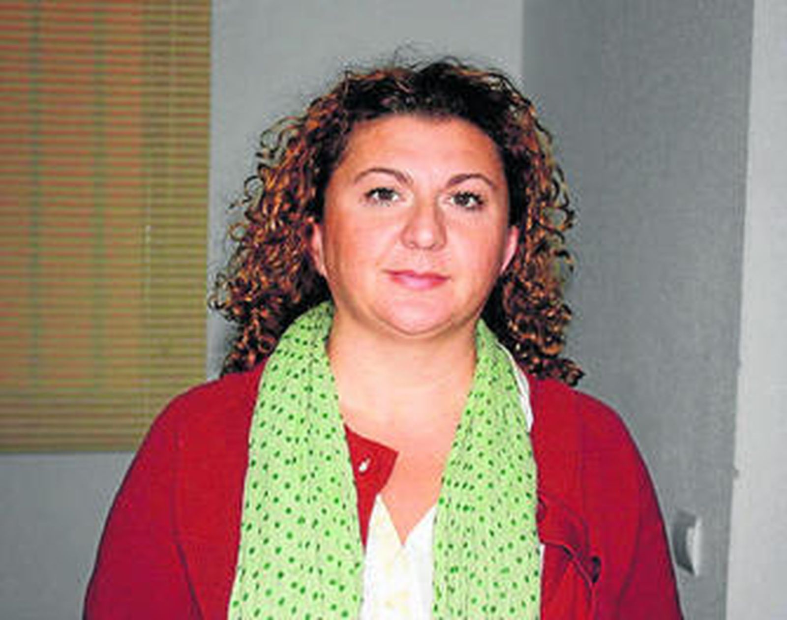 La periodista Esther Gómez.
