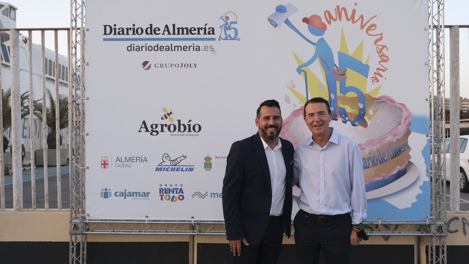 Imágenes de los asistentes a la Gala 15 Aniversario Diario de Almería