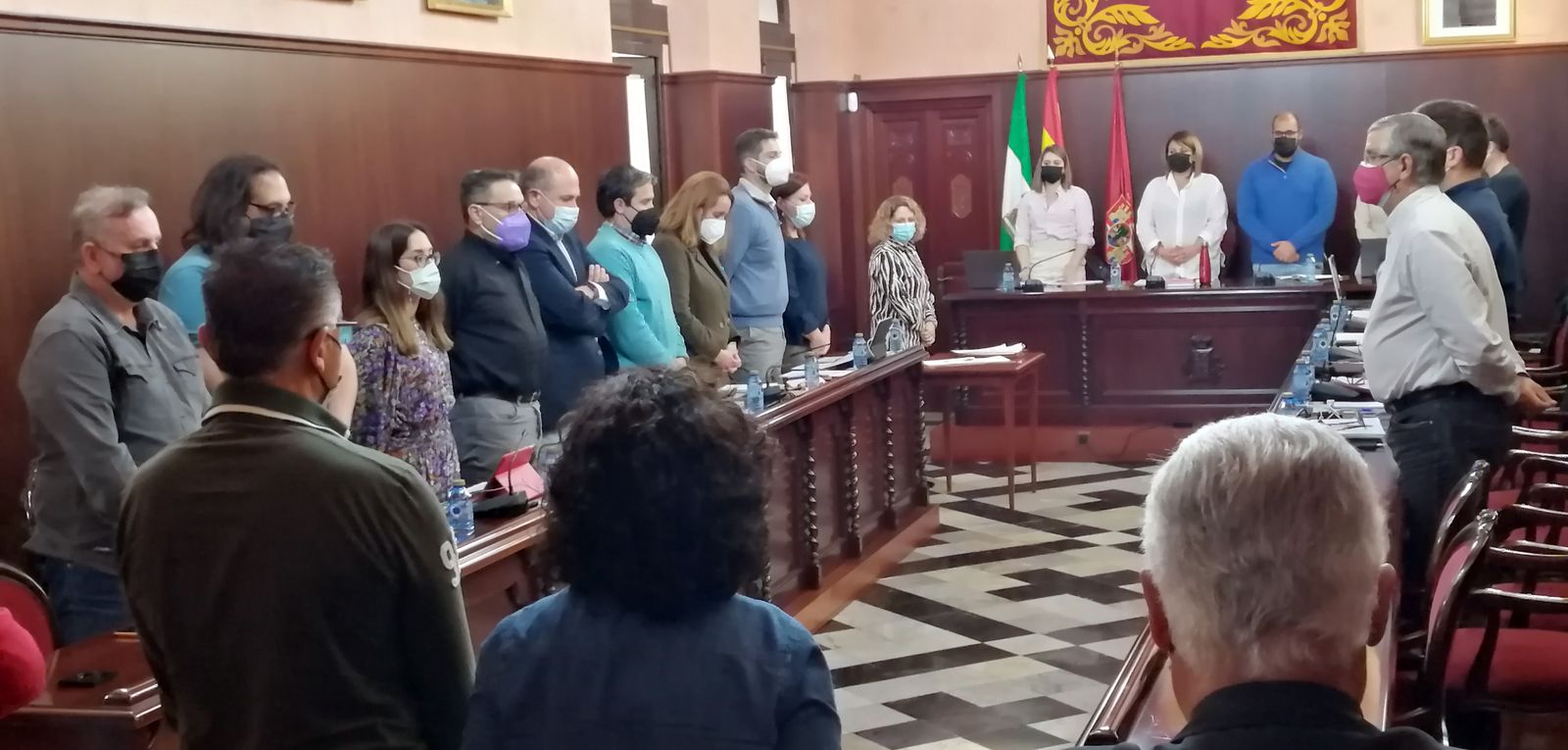 Minuto de silencio en el pleno de este jueves