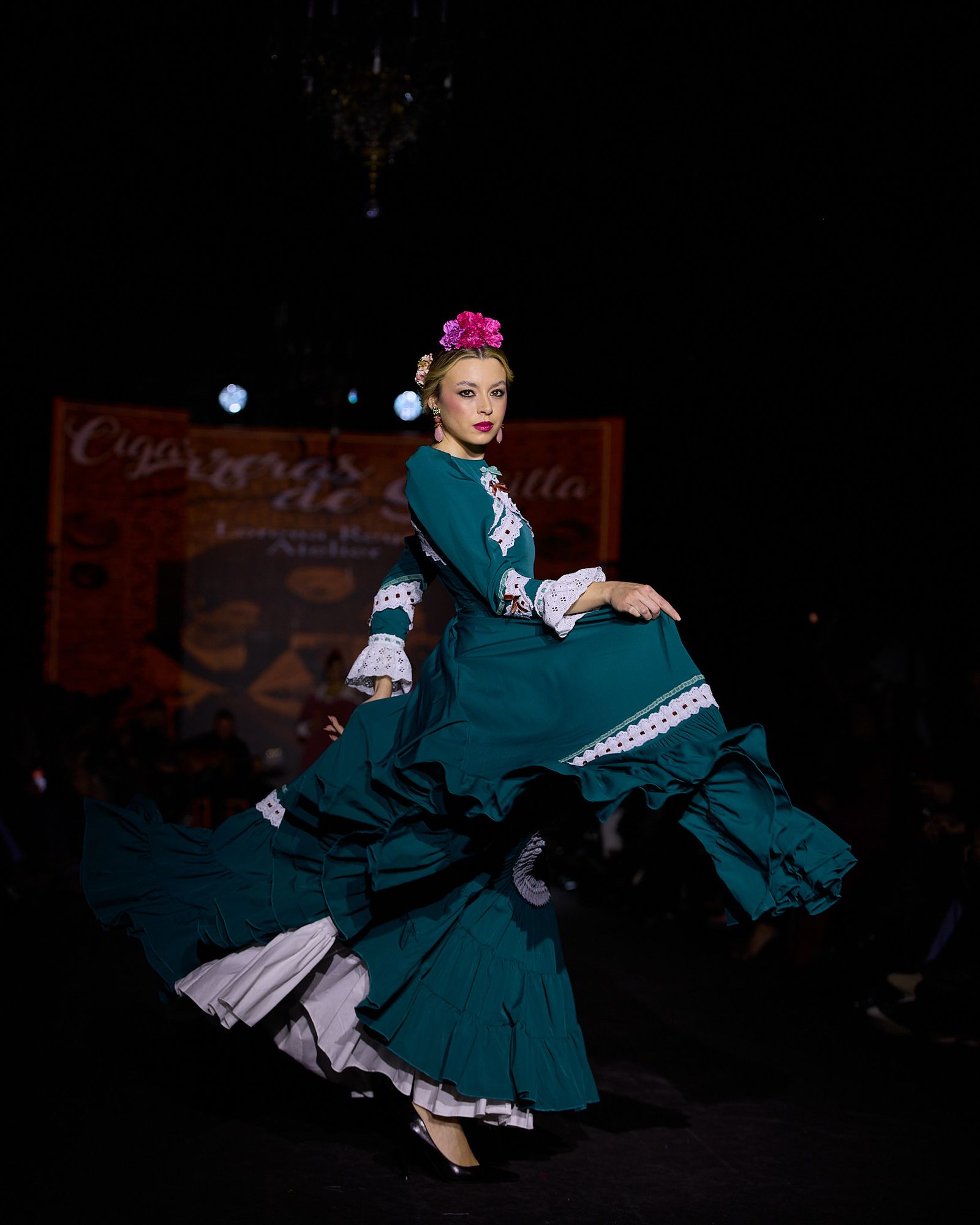 El desfile de Lorena Reyes Atelieren We Love Flamenco 2026, todas las fotos