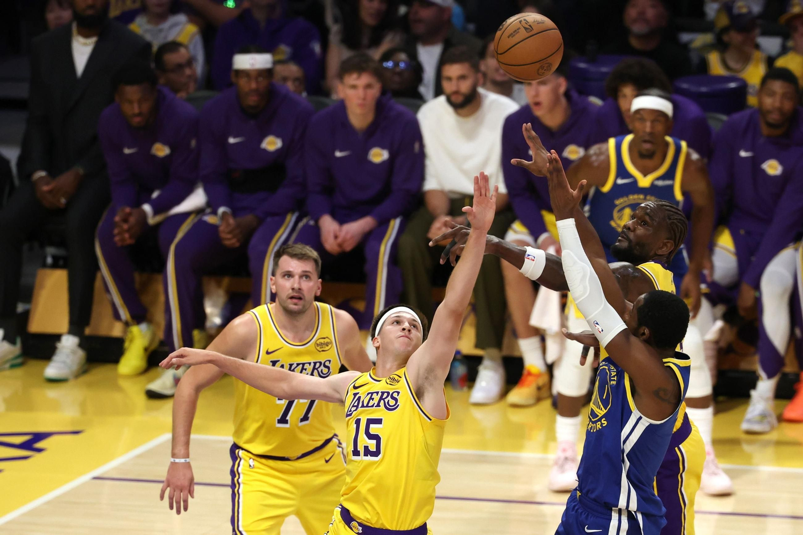 Las fotos del arranque de la NBA