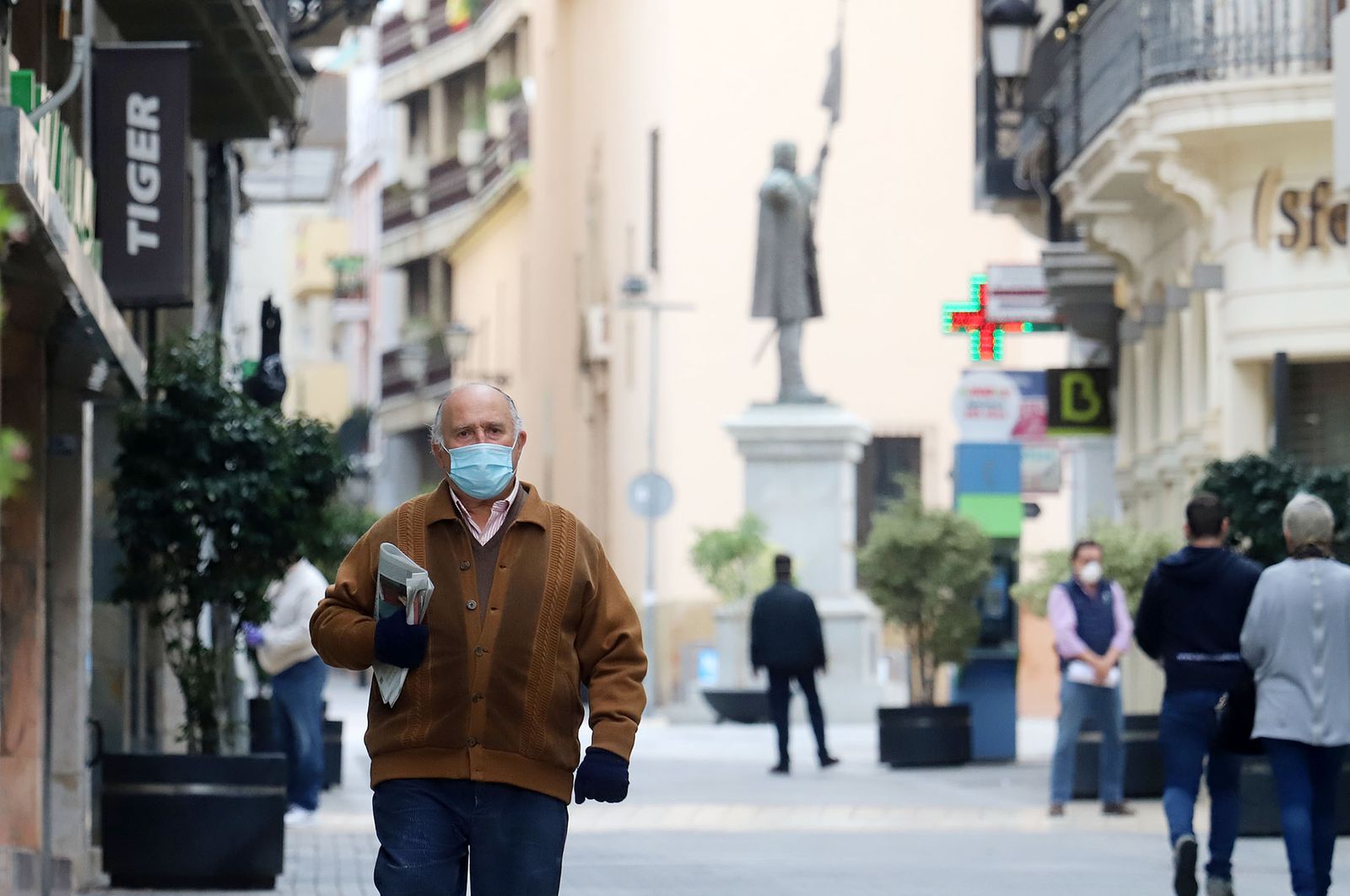 Imágenes del uso de la mascarilla para prevenir el contagio por coronavirus