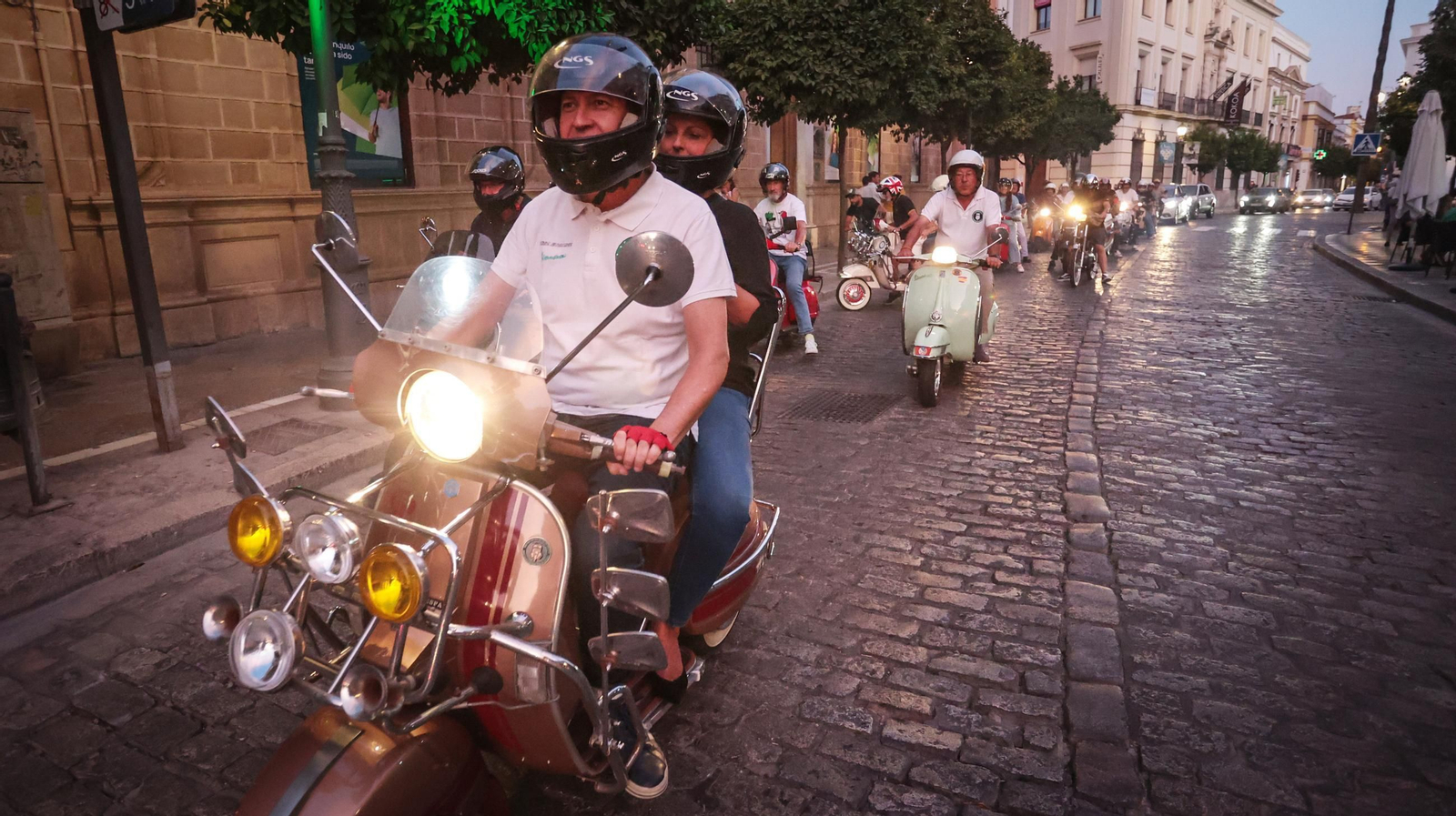 Imágenes del Encuentro Nacional de Scooters Clasicas en Jerez