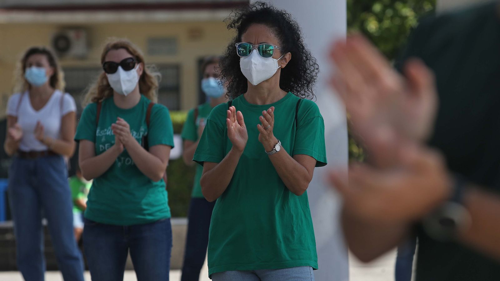 Concentración de Marea Verde en Algeciras