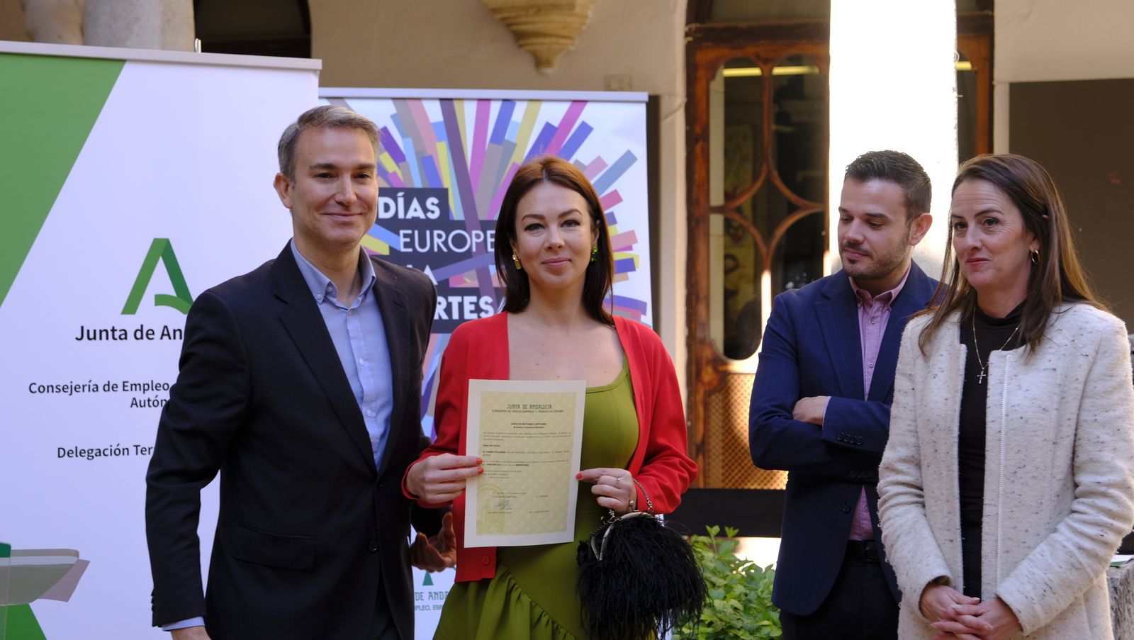 Imágenes de la inauguración de los 'Días Europeos de la Artesanía 2024'