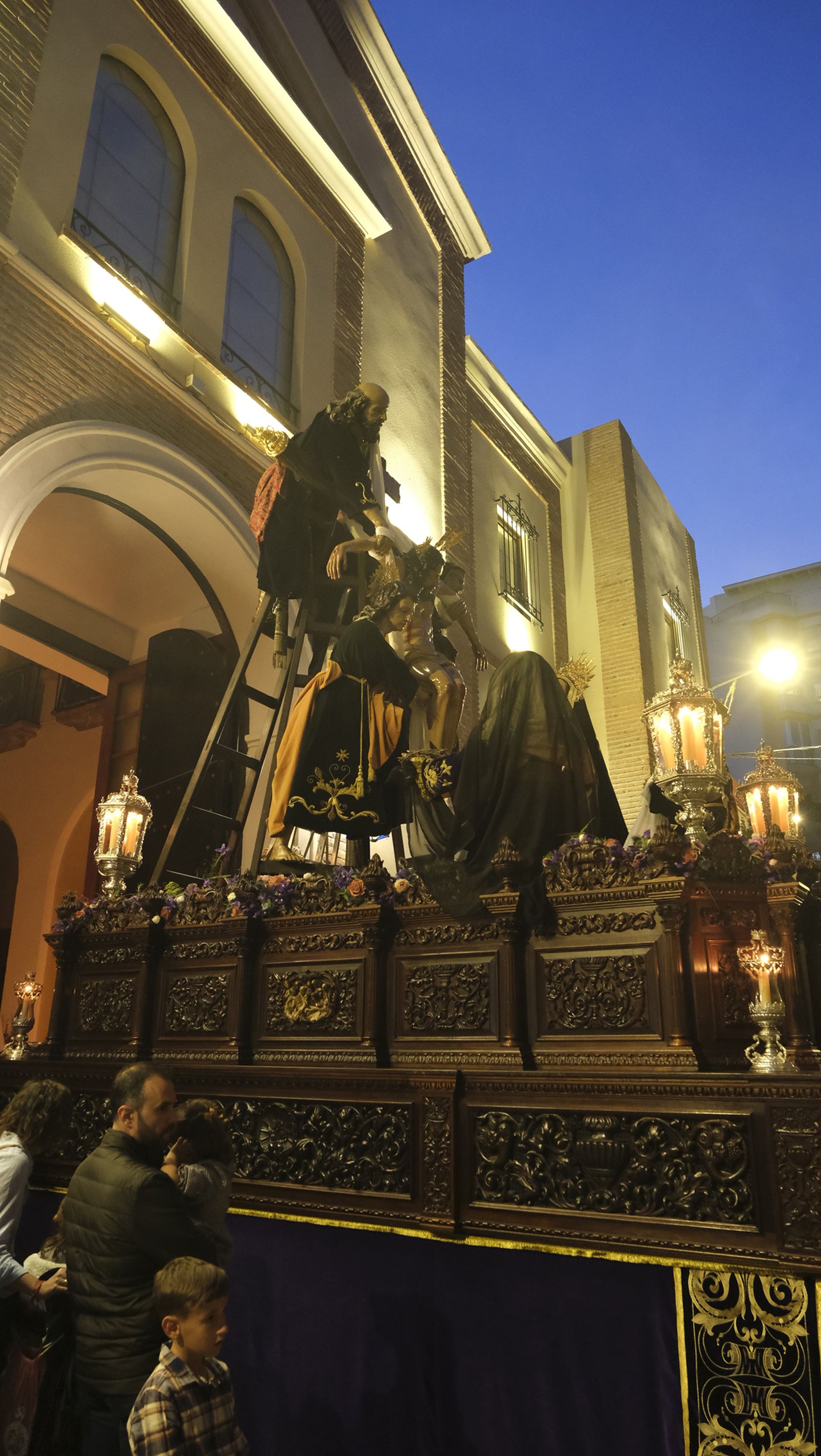 Silencio en la Semana Santa de Almería 2025