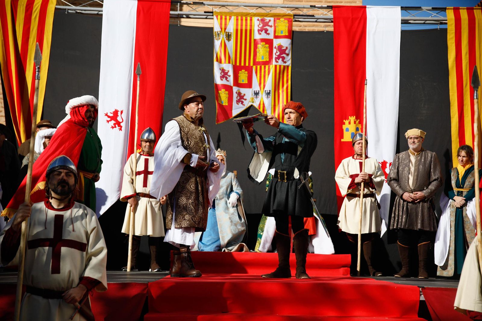 La Recreación de la Pernoctación de los Reyes Católicos en Fiñana, en imágenes