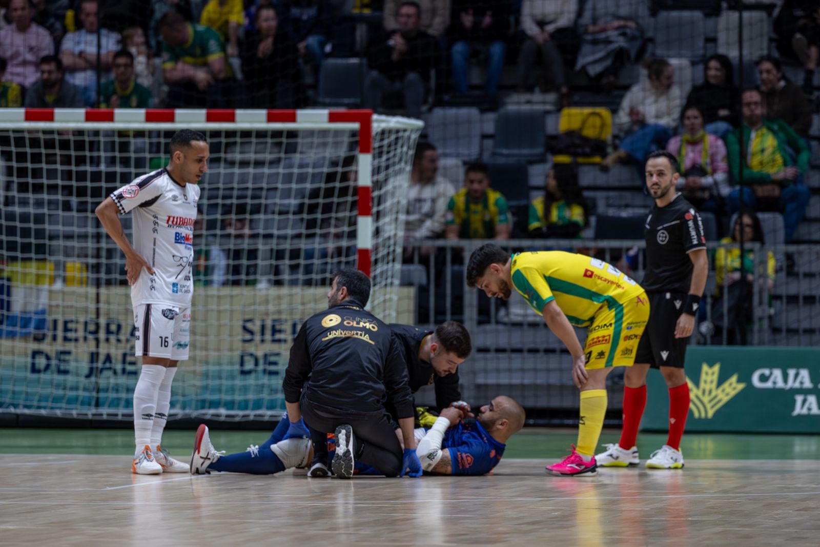 Las mejores imágenes de las tablas entre Jaén Paraíso Interior FS y Noia Portus Apostoli