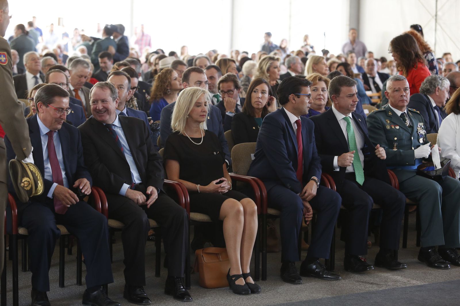 Imágenes del acto de celebración de la patrona de la Guardia Civil