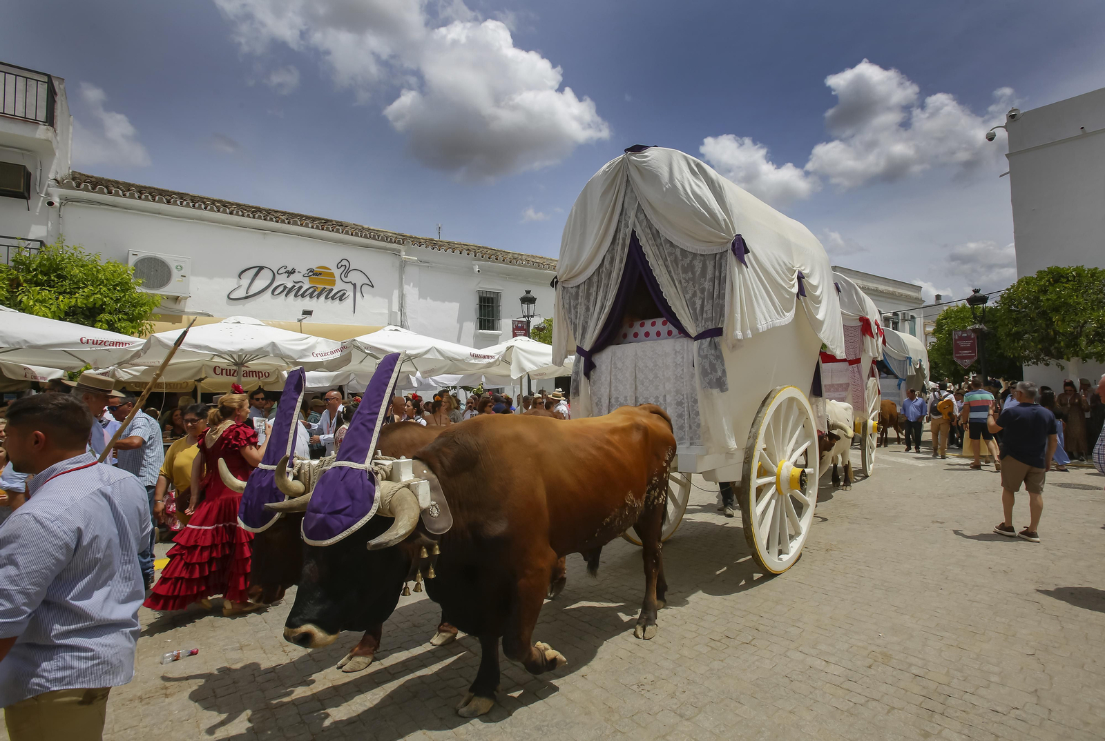 Paso de las Hermandades por Villamanrique