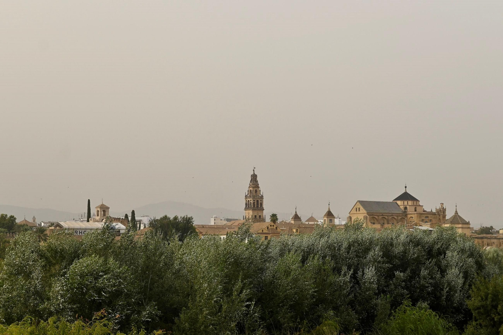 Calima sobre Córdoba
