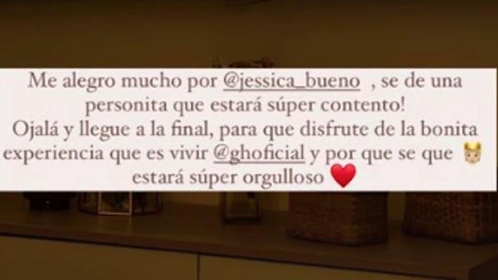 El comentario de Irene Rosales en su perfil de Instagram