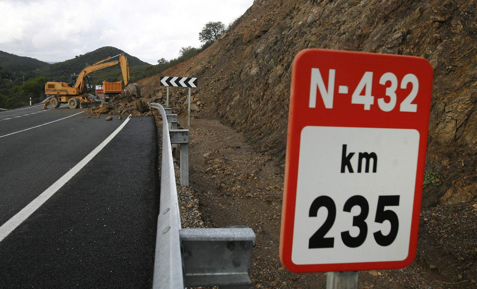 Tramo de la N-432 en Córdoba capital.