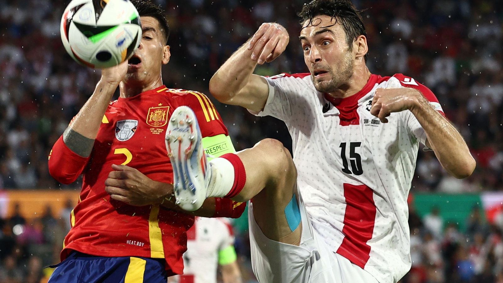 Las mejores fotos de la goleada de España a Georgia