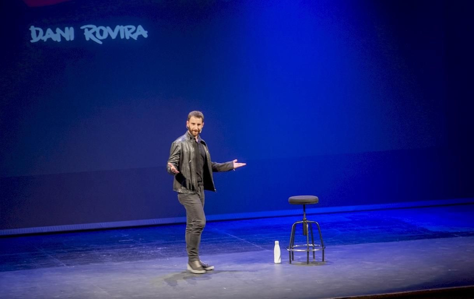 Dani Rovira durante su espectáculo ‘Odio2’ en el Maestro Padilla.